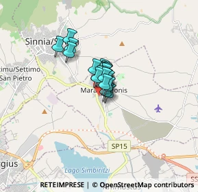 Mappa Via Nuoro, 09040 Maracalagonis CA, Italia (0.799)