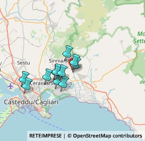 Mappa Via Nuoro, 09040 Maracalagonis CA, Italia (5.56727)