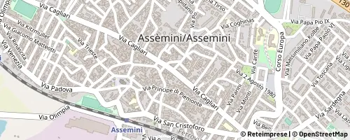 Mappa Assemini