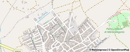 Mappa Maracalagonis