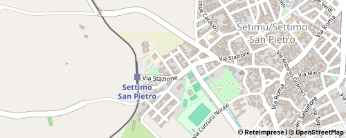 Mappa Settimo San Pietro