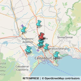 Mappa Via Cugia, 09129 Cagliari CA, Italia (5.03333)