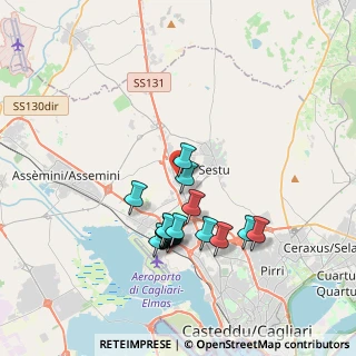 Mappa Via Cugia, 09129 Cagliari CA, Italia (3.67222)