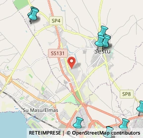 Mappa Via Cugia, 09129 Cagliari CA, Italia (3.9555)