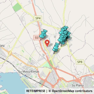 Mappa Via Cugia, 09129 Cagliari CA, Italia (1.5455)