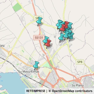 Mappa Via Cugia, 09129 Cagliari CA, Italia (1.9875)