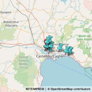 Mappa Via Cugia, 09129 Cagliari CA, Italia (8.64636)