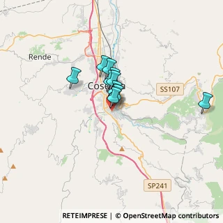 Mappa Via Giuseppe Garibaldi, 87100 Cosenza CS, Italia (2.21)
