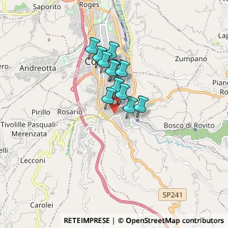 Mappa Via Giuseppe Garibaldi, 87100 Cosenza CS, Italia (1.26417)