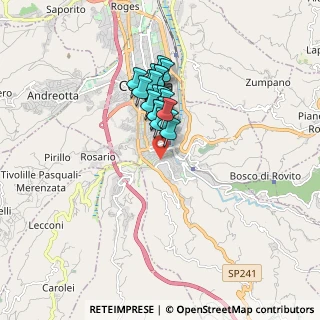 Mappa Via Giuseppe Garibaldi, 87100 Cosenza CS, Italia (1.3655)