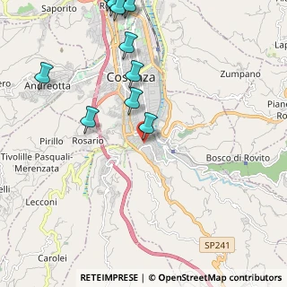 Mappa Via Giuseppe Garibaldi, 87100 Cosenza CS, Italia (3.20846)