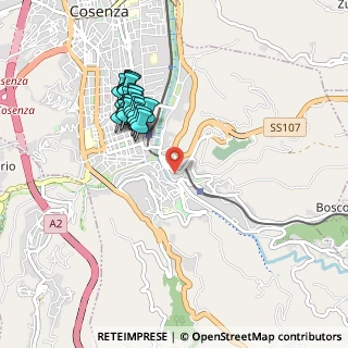 Mappa Via dei Tribunali, 87100 Cosenza CS, Italia (0.9445)