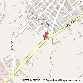 Mappa Via vittorio veneto 162, 09028 Sestu, Cagliari (Sardegna)