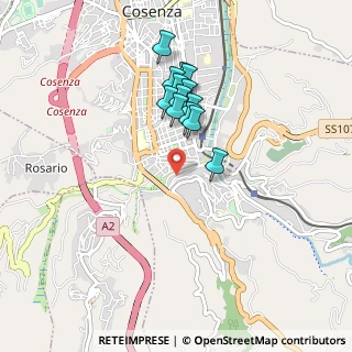 Mappa Via Grotte San Francesco D'Assisi, 87100 Cosenza CS, Italia (0.82462)