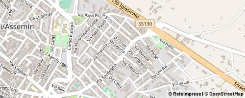 Mappa Assemini