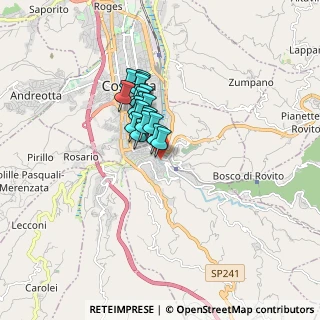 Mappa Piazza Arenella, 87100 Cosenza CS, Italia (1.2035)