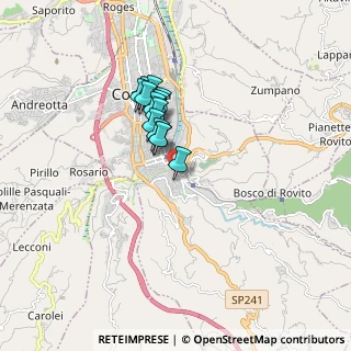 Mappa Piazza Arenella, 87100 Cosenza CS, Italia (1.34692)