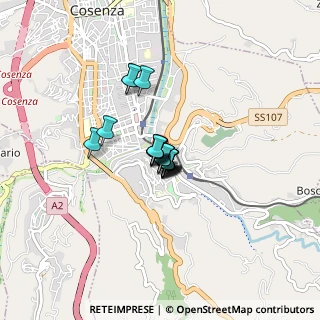 Mappa Piazza Arenella, 87100 Cosenza CS, Italia (0.422)