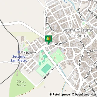 Mappa Via Stazione, 84, 09040 Settimo San Pietro, Cagliari (Sardegna)