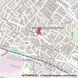 Mappa Via Cagliari, 101, 09032 Assemini, Cagliari (Sardegna)