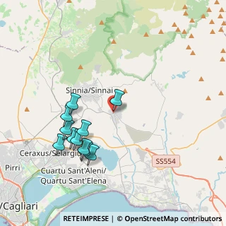 Mappa Via Cagliari, 09040 Maracalagonis CA, Italia (4.22182)