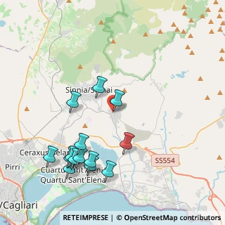 Mappa Via Cagliari, 09040 Maracalagonis CA, Italia (4.92214)