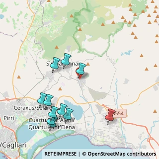 Mappa Via Cagliari, 09040 Maracalagonis CA, Italia (4.94636)