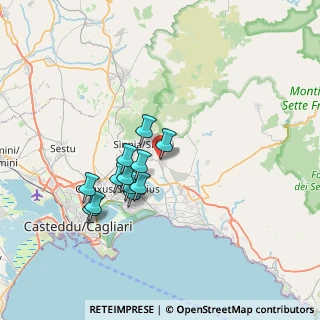 Mappa Via Cagliari, 09040 Maracalagonis CA, Italia (6.4025)