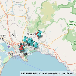 Mappa Via Cagliari, 09040 Maracalagonis CA, Italia (6.98923)