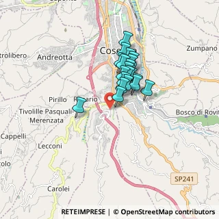 Mappa Via Irto, 87045 Dipignano CS, Italia (1.336)