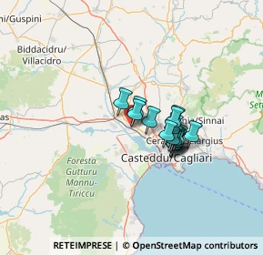 Mappa Via Sacro Cuore, 09032 Assemini CA, Italia (9.66813)