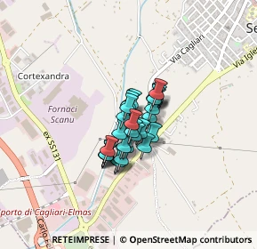 Mappa Località Is Coras, 09028 Sestu CA, Italia (0.25)