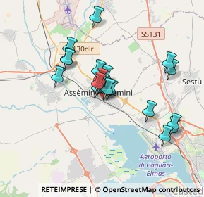 Mappa Piazzale Rio Sa Nuxedda, 09032 Assemini CA, Italia (3.17)