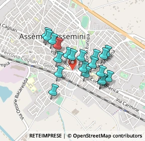 Mappa Piazzale Rio Sa Nuxedda, 09032 Assemini CA, Italia (0.3595)
