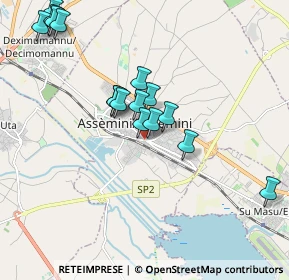 Mappa Piazzale Rio Sa Nuxedda, 09032 Assemini CA, Italia (2.07688)