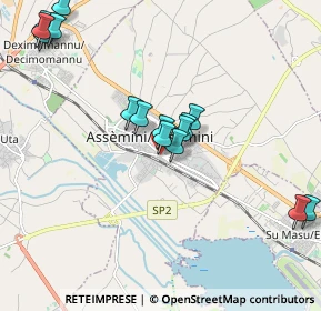 Mappa Piazzale Rio Sa Nuxedda, 09032 Assemini CA, Italia (2.27867)