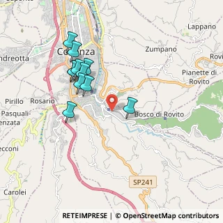 Mappa Lungocrati Pietà, 87100 Cosenza CS, Italia (1.94273)