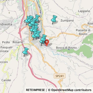 Mappa Lungocrati Pietà, 87100 Cosenza CS, Italia (1.97214)