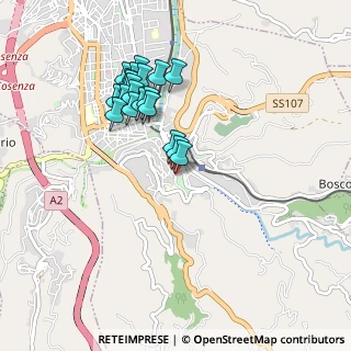 Mappa Via Giovanni Pezzullo, 87100 Cosenza CS, Italia (0.9415)