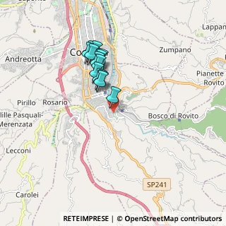 Mappa Via Giovanni Pezzullo, 87100 Cosenza CS, Italia (1.65077)