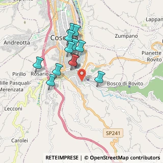 Mappa Via Giovanni Pezzullo, 87100 Cosenza CS, Italia (1.74667)