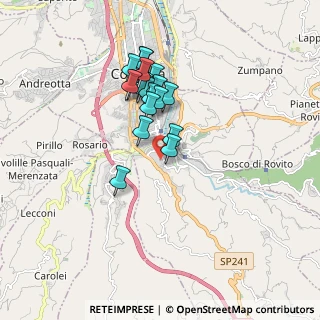 Mappa Via del Castello, 87100 Cosenza CS, Italia (1.60474)