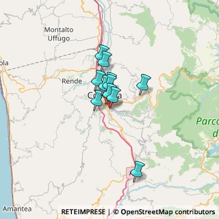 Mappa Via Liceo, 87100 Cosenza CS, Italia (4.42455)