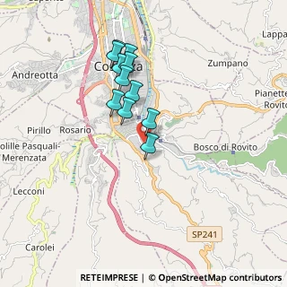 Mappa Via Liceo, 87100 Cosenza CS, Italia (1.67)
