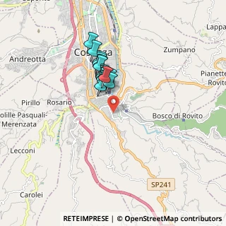 Mappa Via Liceo, 87100 Cosenza CS, Italia (1.41625)