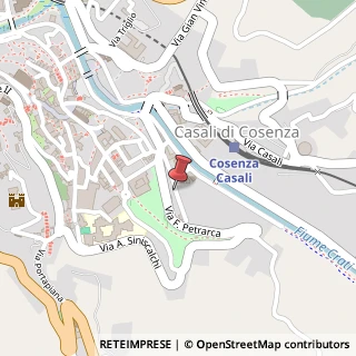Mappa Via Giosuè Carducci,  32, 87100 Cosenza, Cosenza (Calabria)