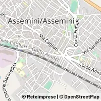Karte Assemini