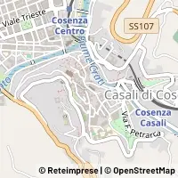 지도 Cosenza