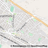Mapa Assemini