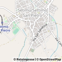 Peta Settimo San Pietro